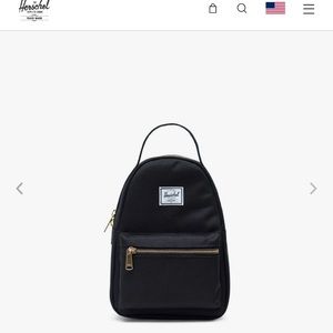 Hershel mini backpack and fjallraven pencil case